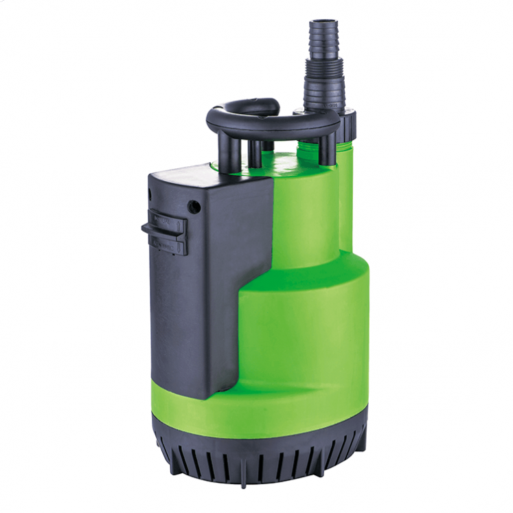 submersible pump with integral float