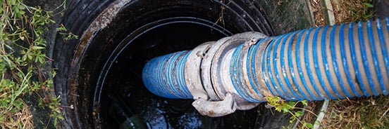spiral reinforced suction hose in sewage application